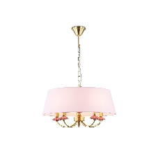 Люстра Ambrella light LH75021/5 GD/PI золото/розовый E14/5 max 40W D550*730