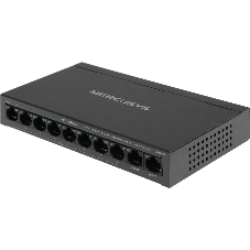 Коммутатор Mercusys MS110CP, 8×100 Мбит/с PoE + 2×1 Гбит/с, неуправляемый