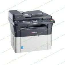 МФУ лазерное Kyocera Ecosys FS-1025MFP (1102M63RU0/1102M63RUV/1102M63RU2/1102M63NX2/1102M63DZ2), A4, ч/б, печ. до 25 стр/мин., скан. до 18 стр/мин. (ч/б) 6 стр/мин. (цвет), 600 x 1800 dpi (печать) 600x600dpi (скан), USB, RJ-45