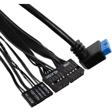 Компьютерный корпус Desktop ExeGate FL-102-TPS350 (mini-ITX, БП TPS350 с вент. 8см, 2*USB + 1*USB 3.0, аудио, черный)