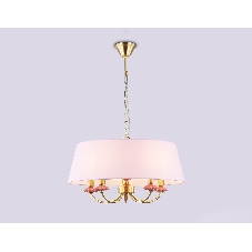 Люстра Ambrella light LH75021/5 GD/PI золото/розовый E14/5 max 40W D550*730