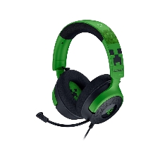 Гарнитура Razer Kraken V4 X зеленый/чёрный, проводная, подсветка