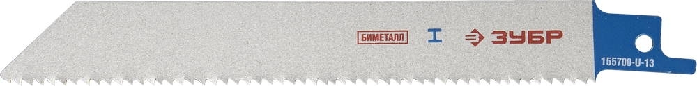 Полотно для сабельной пилы ЗУБР S922VF  ЭКСПЕРТ BiMet универс до 2'' 130/1.8-2.5мм