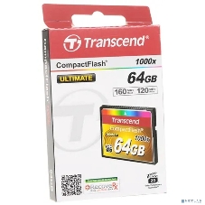 Флеш карта CF 64Gb Transcend TS64GCF1000 (1000X) 