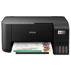 МФУ струйное Epson L3550 (C11CK59405), A4, цветной, печ. до 15 стр/мин. (ч/б) до 8 стр/мин. (цвет), скан. до 11 стр/мин. (ч/б) 28 стр/мин. (цвет), 4800 x 1200 dpi (печать) 1200x2400dpi (скан.), USB, Wi-Fi, Air Print