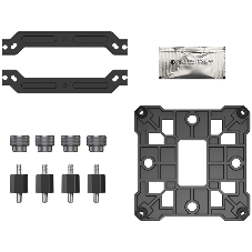 Кулер Cooler ID-Cooling SE-904-XT BLACK LGA1851/1700/1200/115X/AM5/AM4 (TDP 180W, PWM, 4 тепл.трубки прямого контакта, FAN 100мм) RET