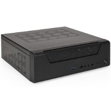 Компьютерный корпус Desktop ExeGate FL-102-TPS350 (mini-ITX, БП TPS350 с вент. 8см, 2*USB + 1*USB 3.0, аудио, черный)