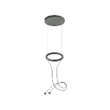 Крепеж подвесной A9205 BK черный D120*1200mm Крепеж подвесной A9205 BK черный D120*1200mm