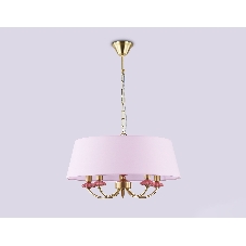 Люстра Ambrella light LH75021/5 GD/PI золото/розовый E14/5 max 40W D550*730