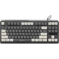 Клавиатура Oklick 711G проводная, USB Type-A, серый