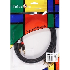 Кабель соединит 2xRCA (M) - 2xRCA (M),1.5m, TelecomPRO TAV7158M-1.5M
