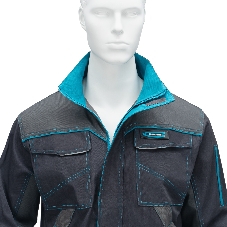 Куртка профессиональная рабочая, 97% хлопок 3% спандекс, XXXL Gross