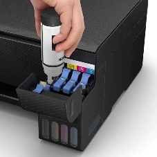 МФУ струйное Epson L3550 (C11CK59405), A4, цветной, печ. до 15 стр/мин. (ч/б) до 8 стр/мин. (цвет), скан. до 11 стр/мин. (ч/б) 28 стр/мин. (цвет), 4800 x 1200 dpi (печать) 1200x2400dpi (скан.), USB, Wi-Fi, Air Print