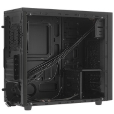 Компьютерный корпус MiniTower Deepcool MATREXX 30 SI черный mATX без БП (DP-MATX-MATREXX30-SI)