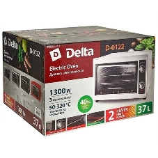 Мини-печь DELTA D-0122 серый