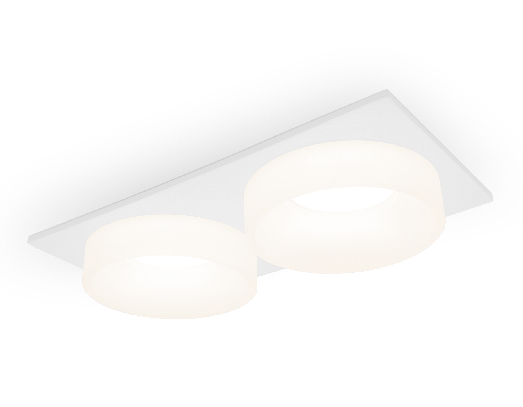 Светильник Ambrella light TN1317/2 SWH/FR белый песок/белый матовый GU5.3 182*92*45