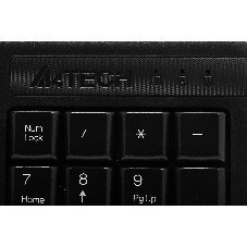 Комплект клавиатура+мышь A4Tech KR-3330S проводной, USB, 1200 DPI, чёрный