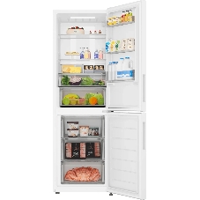 Холодильник Haier CEF530CWRG белый двухкамерный 207/91л морозилка снизу, No Frost