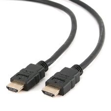 Кабель Cablexpert HDMI CC-HDMI4-15, 19M/19M, v2.0, медь, позол.разъемы, экран, 4.5м, черный, пакет