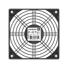 Решетка для вентилятора 120x120 ExeGate EG-120PSB (120x120 мм, пластиковая, квадратная, черная)