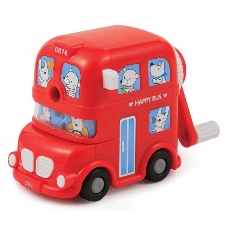 Точилка для карандашей механическая Deli BUS E0674, 1 отверстие, пластик, ассорти, коробка