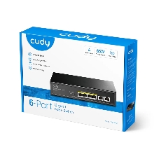 Коммутатор Cudy GS1006P, 6×1 Гбит/с