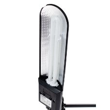 Лампа настольная Camelion KD-017A С0211W черный в к-те база+струбцина