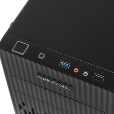 Компьютерный корпус MiniTower Deepcool MATREXX 30 SI черный mATX без БП (DP-MATX-MATREXX30-SI)