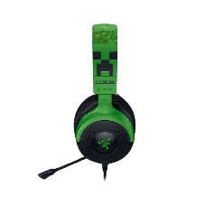 Гарнитура Razer Kraken V4 X зеленый/чёрный, проводная, подсветка