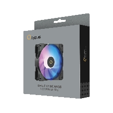 Реверсный вентилятор Fan Ocypus Beta F12 BK ARGB REVERSE BLADE PWM черный