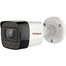 Уличная цилиндрическая аналоговая камера HiWatch DS-T280(B)(2.8мм), 1920х1080, 2 Мп, CMOS, до 20 м, IP66