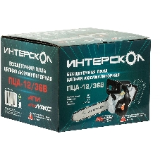 Цепная пила Интерскол ПЦА-12/36В дл.шины:12