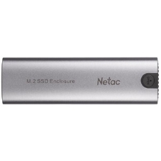 Внешний корпус для SSD Netac WH51 External SSD Case M.2 NVMe/SATA, with A to C cable, Aluminum