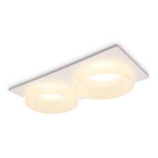 Светильник Ambrella light TN1317/2 SWH/FR белый песок/белый матовый GU5.3 182*92*45