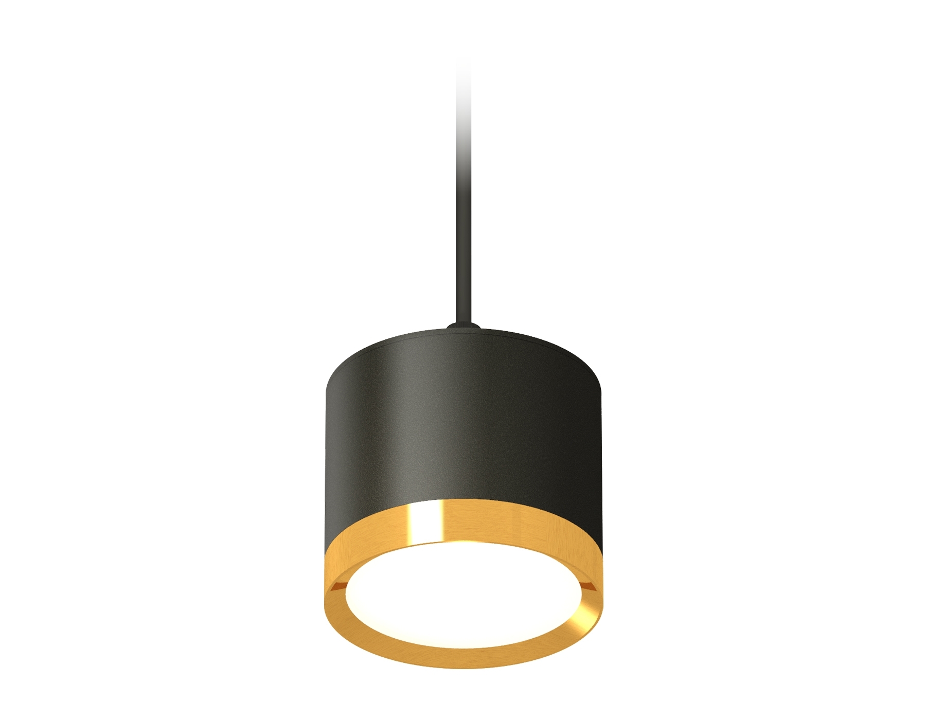 Светильник Ambrella Light XP8111012 SBK/PYG черный песок/золото желтое полированное GX53 (A2333, C8111, N8124)