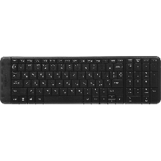 Комплект клавиатура+мышь Logitech MK220 беспроводной, USB, 1000 DPI, чёрный