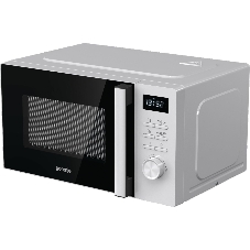 Микроволновая печь Gorenje MO20A3WH белый, 20 л, 800 Вт, переключатели - кнопки, поворотный механизм