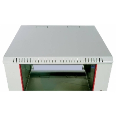 Шкаф телеком. настенный разборный 6U (600х350) дверь металл (ШРН-Э-6.350.1) (1 коробка)