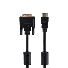 Шнур Rexant HDMI - DVI-D с фильтрами, длина 7 метров (GOLD) (PE пакет)