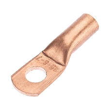 Наконечник медный Rexant ТМ 25-8-7 (25 мм² - Ø8 мм) (в упак. 100 шт.)