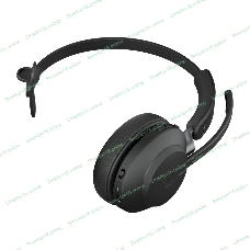 Гарнитура Jabra Evolve2 65 MS Mono чёрный, беспроводная + проводная, Bluetooth, до 35 ч, подсветка
