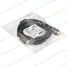 Кабель HDMI ExeGate EX-CC-HDMI-3.0F (19M/19M, 3м, v1.4b, ферритовые кольца, позолоченные контакты)