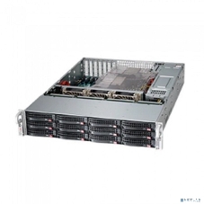 Компьютерный корпус SuperMicro CSE-826BAC12-R1K23LPB 2U, 2x1200W, 12x3.5
