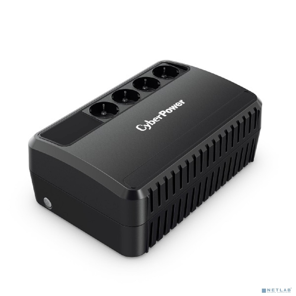 Источник бесперебойного питания CyberPower BU850E NEW ИБП Line-Interactive, 850VA/425W, 4 EURO), 12В/7,2 А·ч х 1