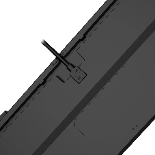 Клавиатура беспроводная A4Tech Bloody WS87 Naraka USB, Bluetooth/Радиоканал черный/красный