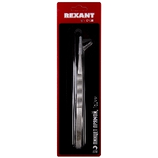 Пинцет прямой Rexant 160 мм (блистер)