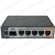 Маршрутизатор PoE MikroTikRB760iGS2 ядра (880 МГц), 5х 1G RJ45, SFP, USB, MicroSD, раздача PoE (HEX S)