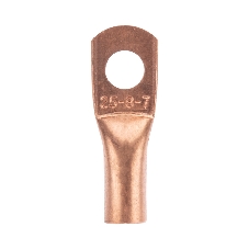 Наконечник медный Rexant ТМ 25-8-7 (25 мм² - Ø8 мм) (в упак. 100 шт.)