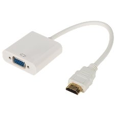 Переходник Rexant шт. HDMI - гн. VGA (провод) + 3. 5 мм Аудио с питанием