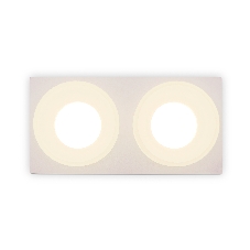 Светильник Ambrella light TN1317/2 SWH/FR белый песок/белый матовый GU5.3 182*92*45